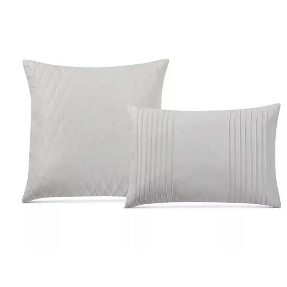 Hallmart Collectible Amalina 4-Pc Comforter Set Twin/ Twin XL Grey